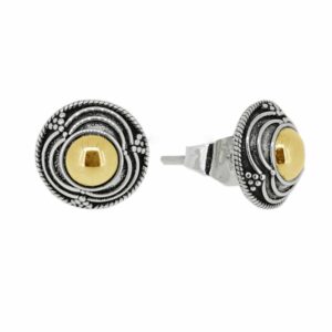 18KT Bali Rd Orbit Ear