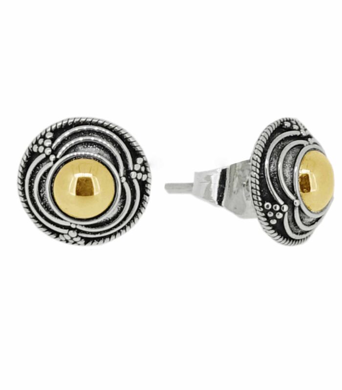 18KT Bali Rd Orbit Ear