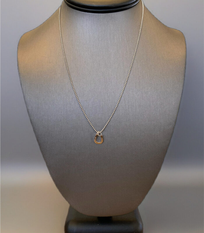 Sterling Silver High Polished Horseshoe Pendant
