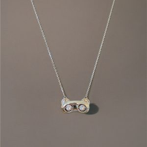 Sterling Silver Panda Bear GIM Pendant