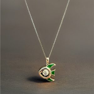 Sterling Silver Fish of Paradise GIM Pendant