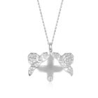 HIDDEN CLOVER W/ .01 DIA PENDANT