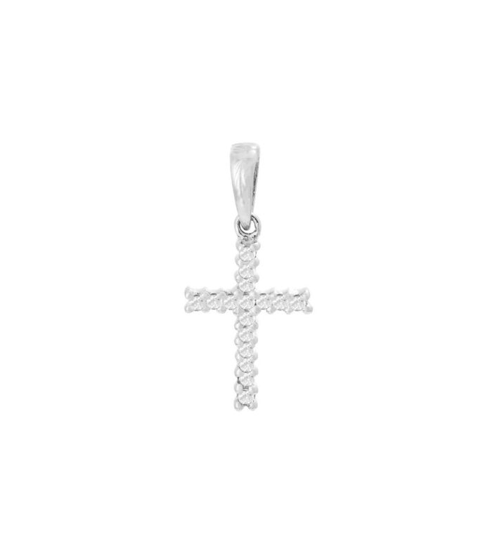 Petite Diamond Cross Pendant