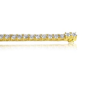Gold Plated Tennis Bracelet