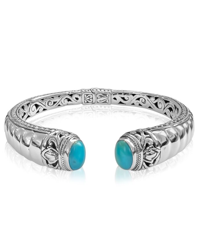 Caterpillar Oval Bangle