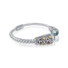 Twist Halo Bangle