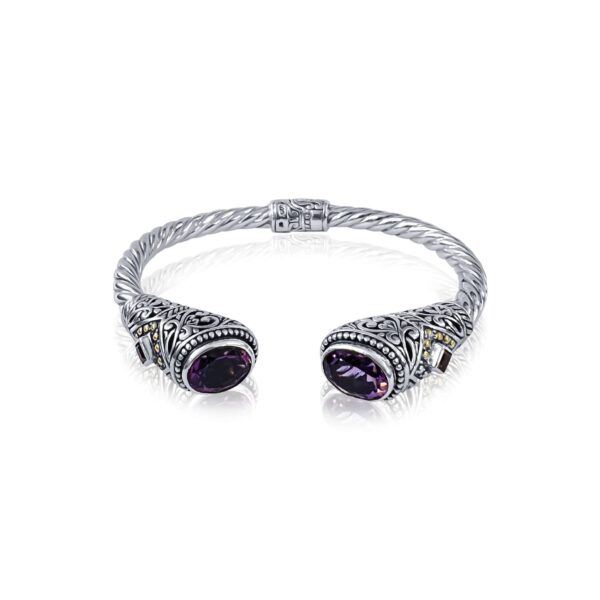 Damask twist Bangle