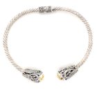 18KT Bali Wrap Leaf Cable Brac