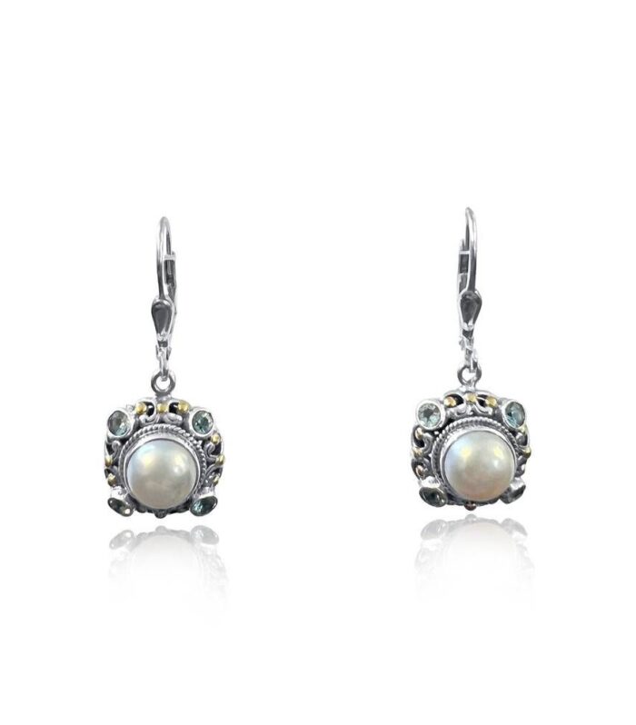 Twist Pearl Earring
