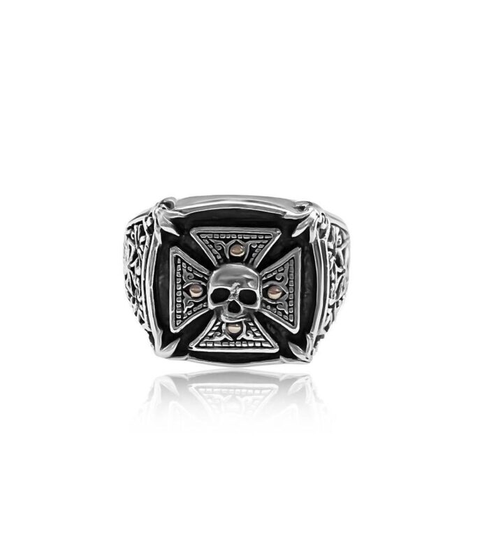 Tribal Skull Ring