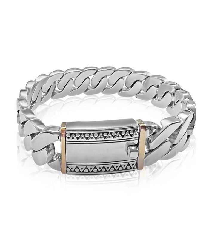 Tribal Curb Bracelet